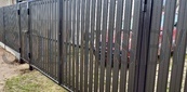 Ворота металлоштакетник
